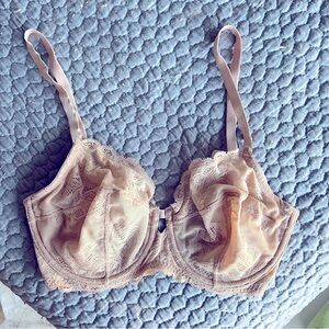 Calvin Klein nude lace underwire bra
